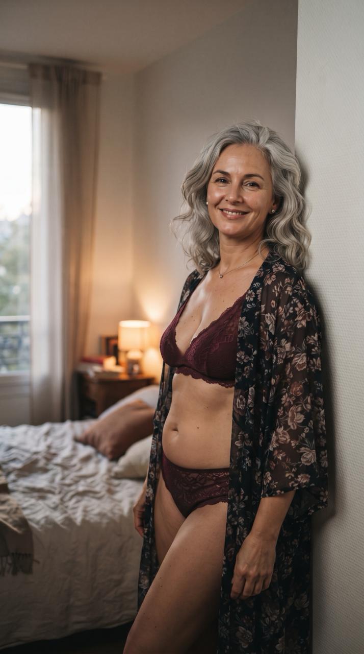 Portrait illustré de Sandrine, hôtesse Erotiss